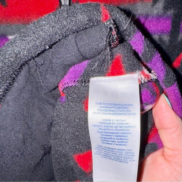 Vintage Chaps Sport Colorful Geometric Native Aztec Design Fleece Vest - Picture 5 of 8